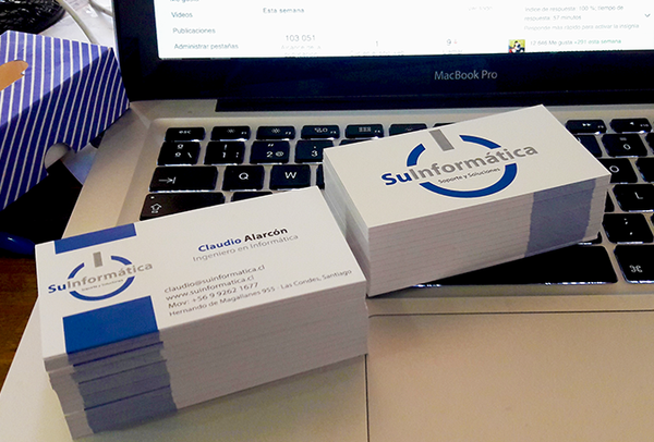 Tarjetas de Presentación - Pack 1000 unid